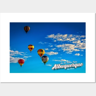 Albuquerque Hot Air Balloon Fiesta Posters and Art